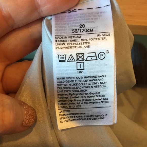 Banana Republic Navy Jacket 20 - Picture 2 of 2